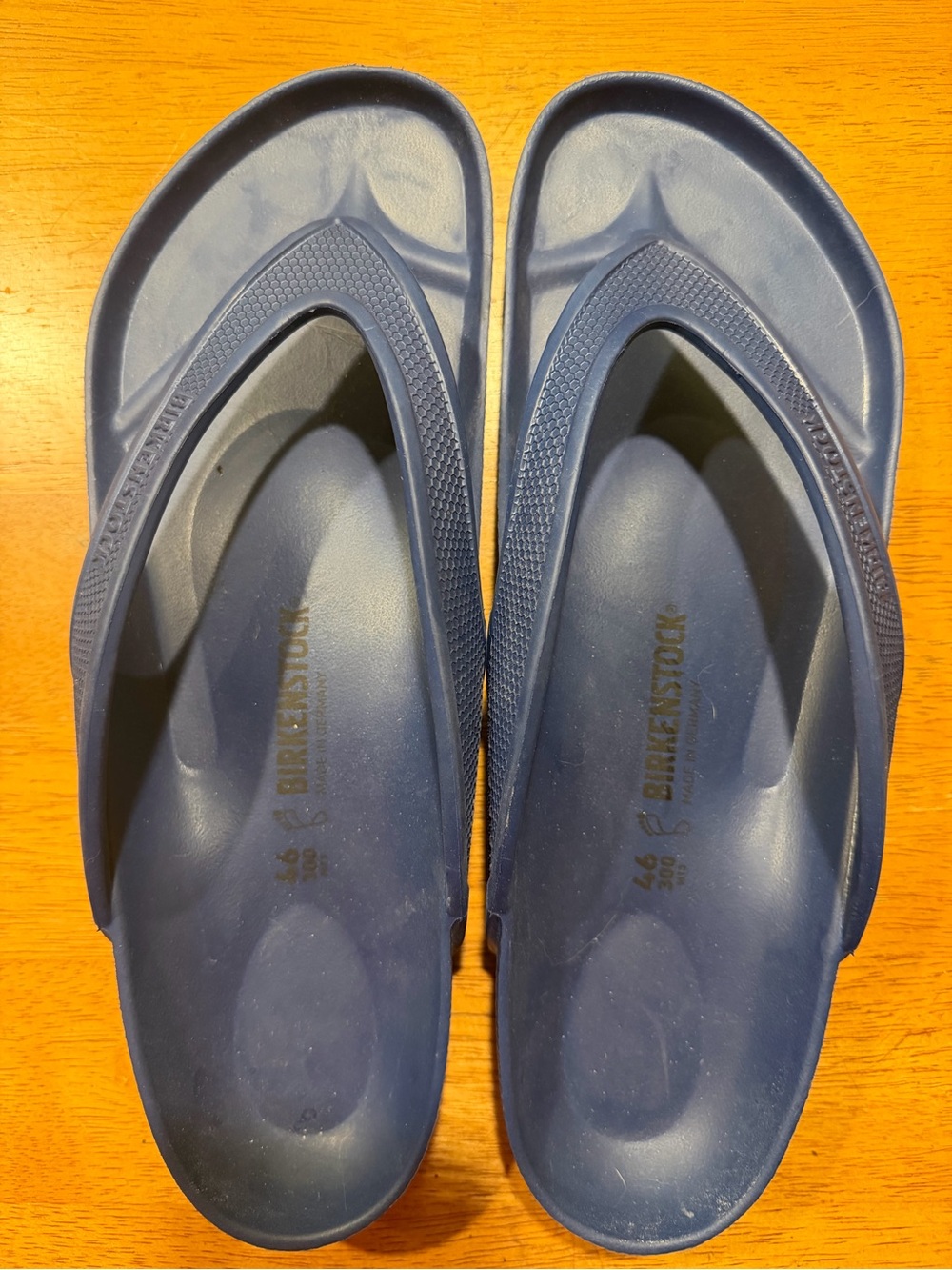 Birkenstock Men's Navy Blue EVA Flip-Flops
